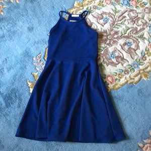 Womens royal blue dress